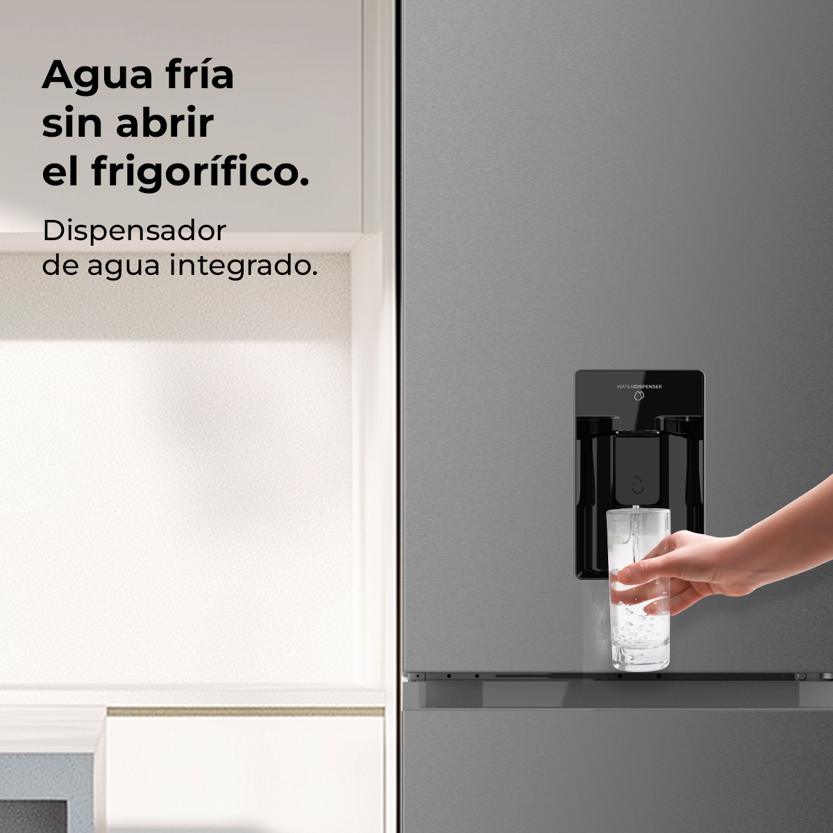 Bolero CoolMarket Combi 296 DF WD Dark | Envío, instalación y retirada RAEE gratis – foto detalle 2